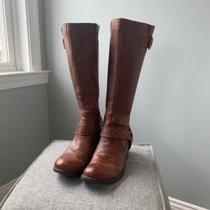 B.O.C. Brown Leather Boots